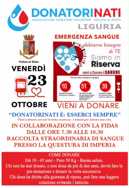 Raccolta Straordinaria Di Sangue Da Parte Dell Associazione