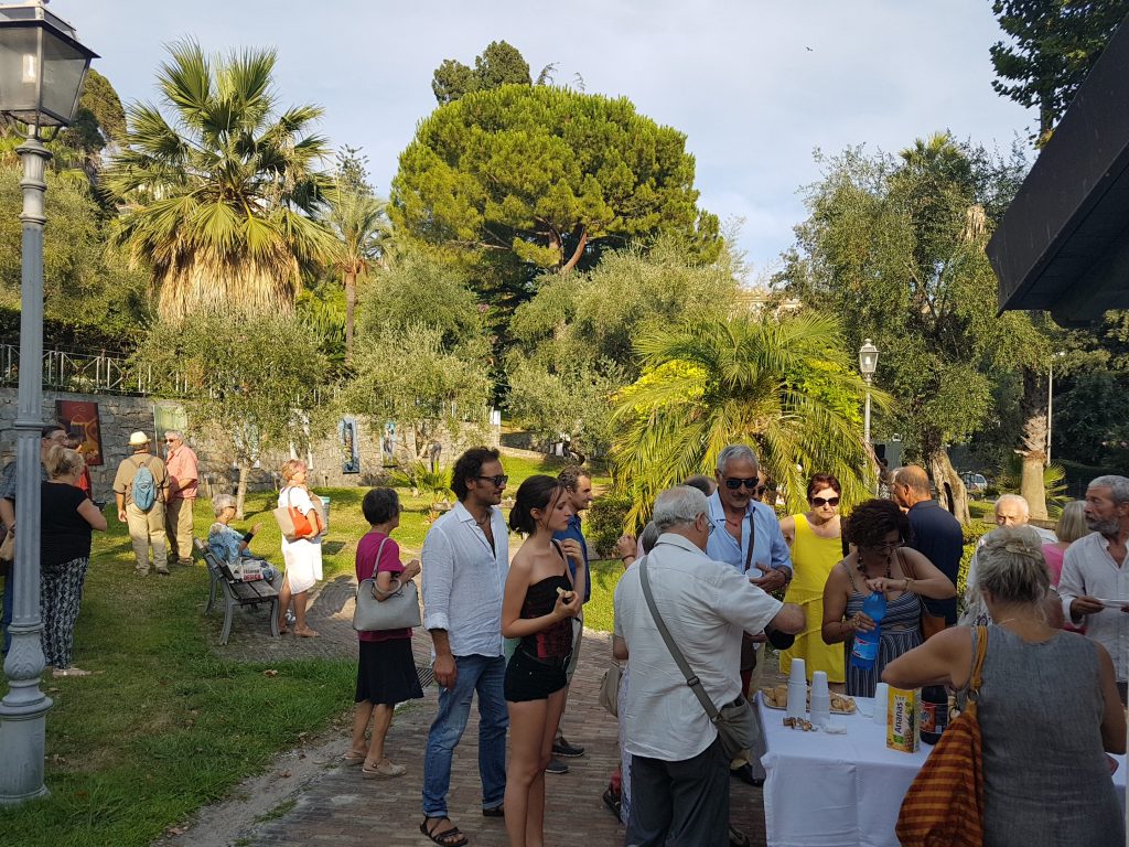 Inaugurata la mostra dell’Accademia Balbo ai giardini Monet