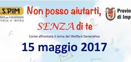 A Imperia un convegno sul welfare generativo