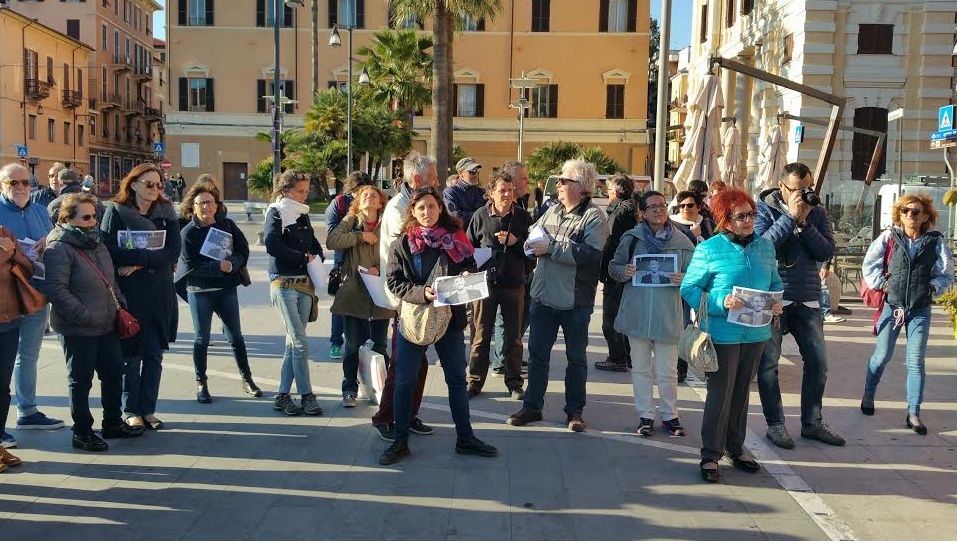 A Imperia un presidio per dar voce al giornalista Gabriele Del Grande