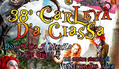 A Ventimiglia arriva il Carnevale di Ciassa: appuntamento domenica