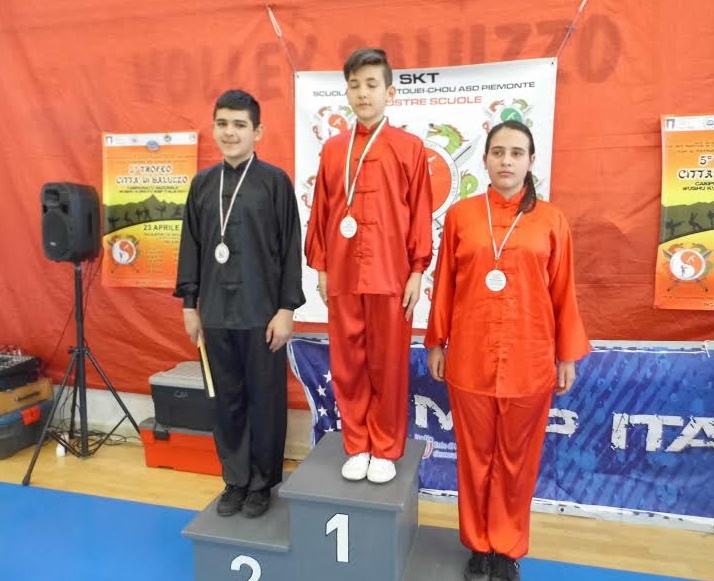 ARTI MARZIALI CINESI – 7 medaglie d’oro a Saluzzo per la CWK di Sanremo