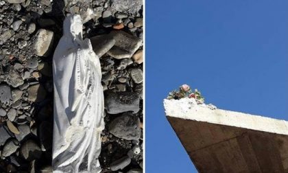 ATTO VANDALICO CONTRO LA MADONNA DI BORGO DEI CAPPUCCINI A IMPERIA