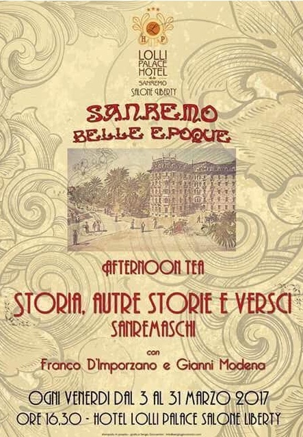 “Afternoon Tea” in sanremasco all’hotel Lolli