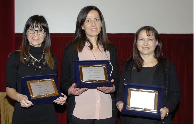 Assunta Spedicato si è aggiudicata la palma della vittoria del Premio Nazionale “Casinò di Sanremo”