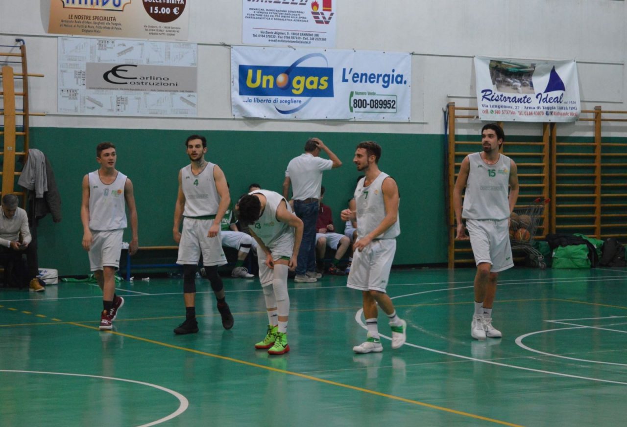 Basket serie D, brutta sconfitta per il Bvc Sanremo sul parquet del Chiavari (88-50)