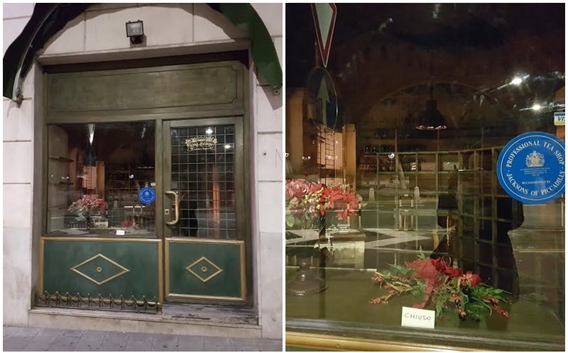 CHIUSO STORICO NEGOZIO DEL CENTRO DI SANREMO