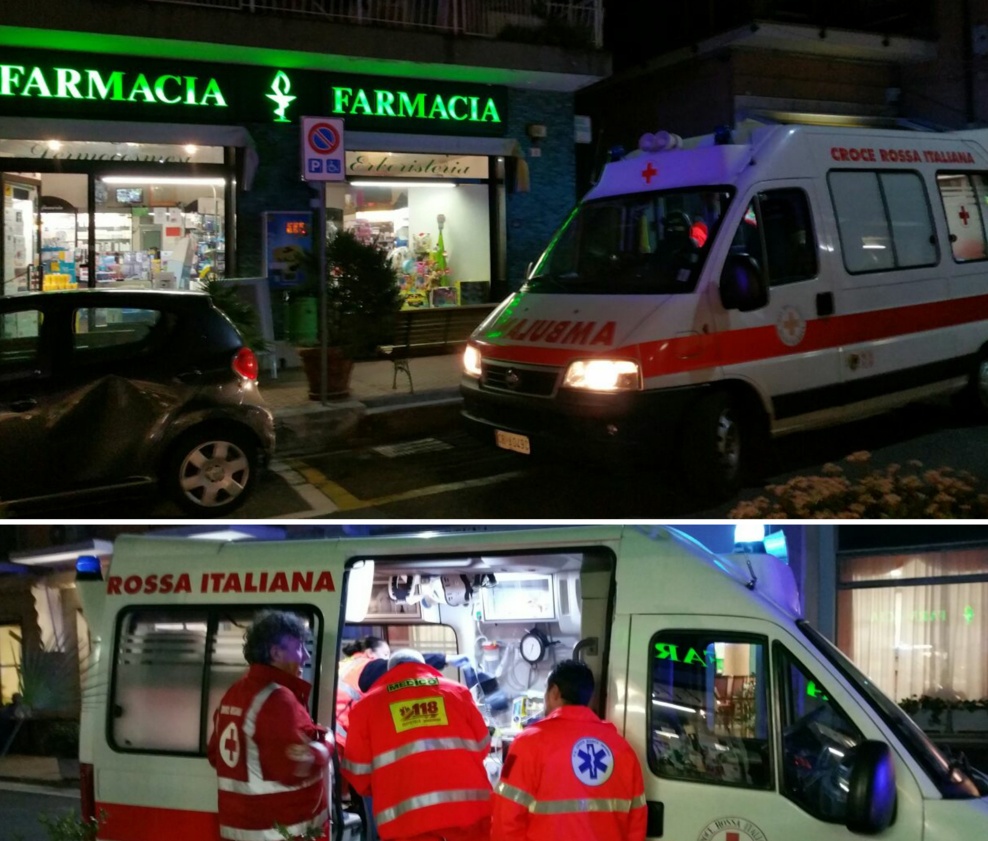 COLPITA DA MALORE MENTRE SI RECAVA IN FARMACIA: SOCCORSA 68ENNE A SAN BARTOLOMEO AL MARE
