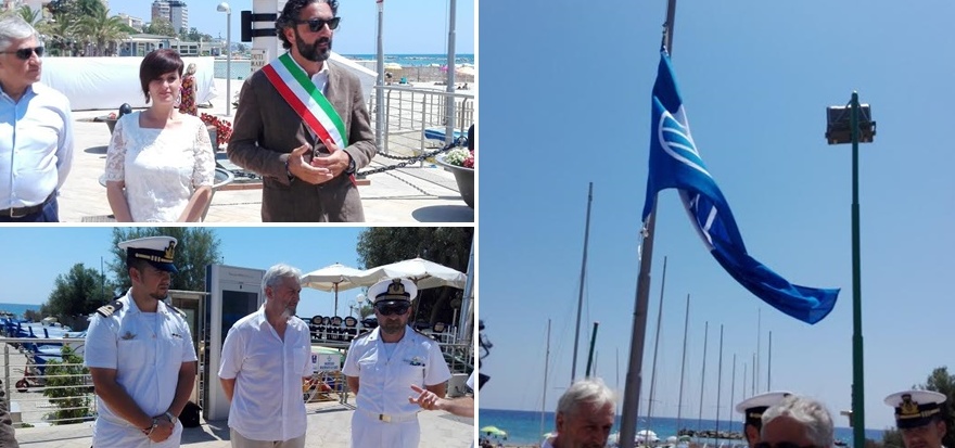 CONSEGNATA LA BANDIERA BLU AL COMUNE DI TAGGIA/ LE FOTO DELLA CERIMONIA