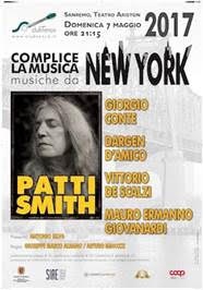 Club Tenco: il 7 maggio a Sanremo Patti Smith ricorda Fernanda Pivano