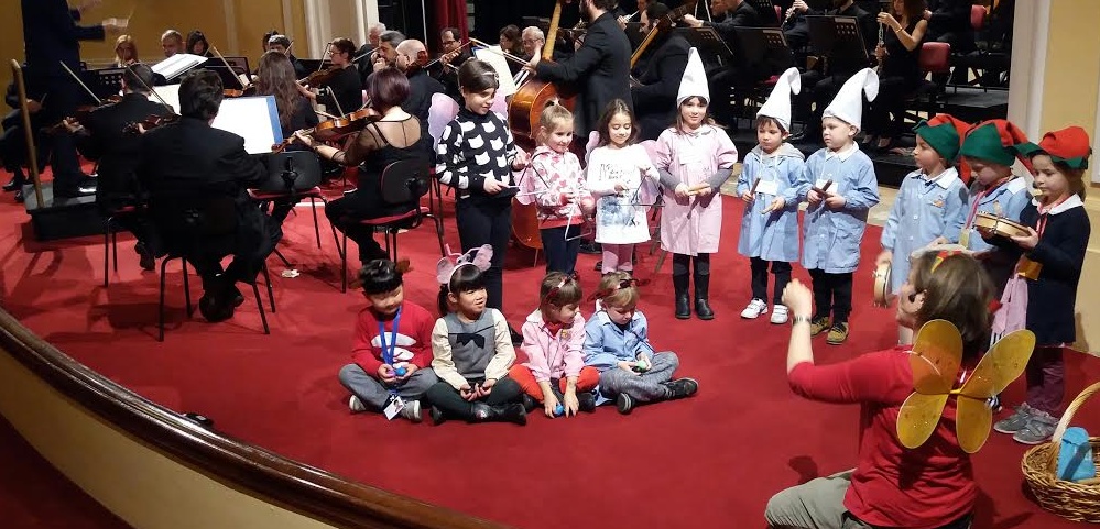 Come in una fiaba: bambini ammaliati dalla Sinfonica di Sanremo