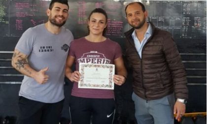 Il Comune premia la campionessa imperiese Milena Gianelli