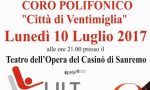 Concerto del Coro Polifonico di Ventimiglia al casinò per la Lilt