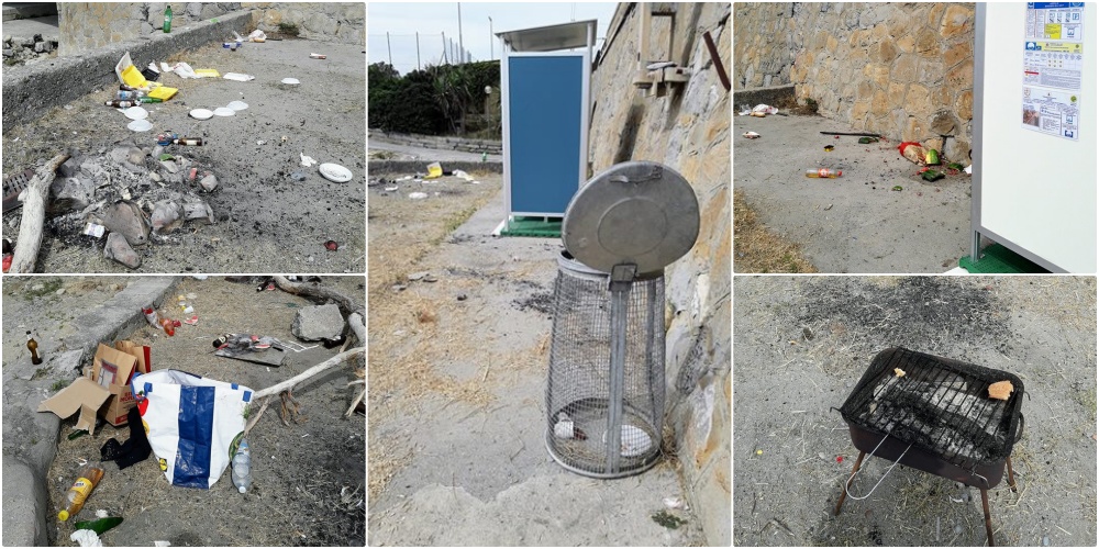 DALLE STELLE ALLE STALLE? ECCO COME SI PRESENTA LA SPIAGGIA DI ARZIGLIA A BORDIGHERA