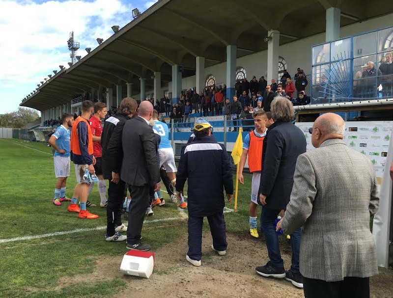 DOPO L’AGGRESSIONE (SUBITA) DALL’ATTACCANTE GAETA SI DIMETTE IL MISTER DELLA SANREMESE GIANCARLO RIOLFO. SOSPESO IL GIOCATORE