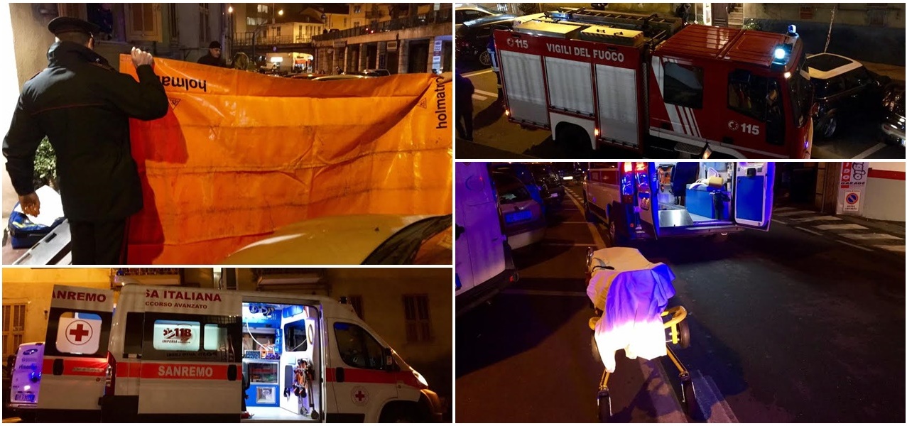 SANREMO: DONNA DI 41 ANNI PRECIPITA DAL 4° PIANO/ SALVATA DAI FILI DEGLI STENDINI E’ IN FIN DI VITA/ FOTO & VIDEO