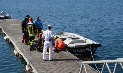 Esercitazione in porto a Imperia per Guardia Costiera, Vigili del Fuoco e Croce Bianca