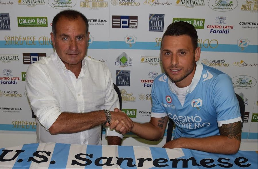 FABIO LAURIA NUOVO ATTACCANTE DELLA SANREMESE: “ARRIVO IN UNA SOCIETA’ AMBIZIOSA COME LO SONO IO”