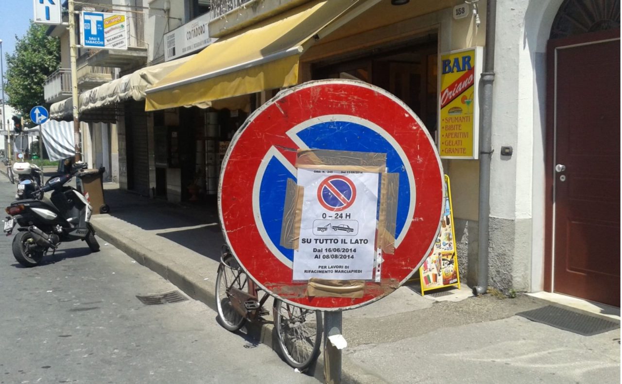 Occhio ai divieti per i lavori di asfaltatura
