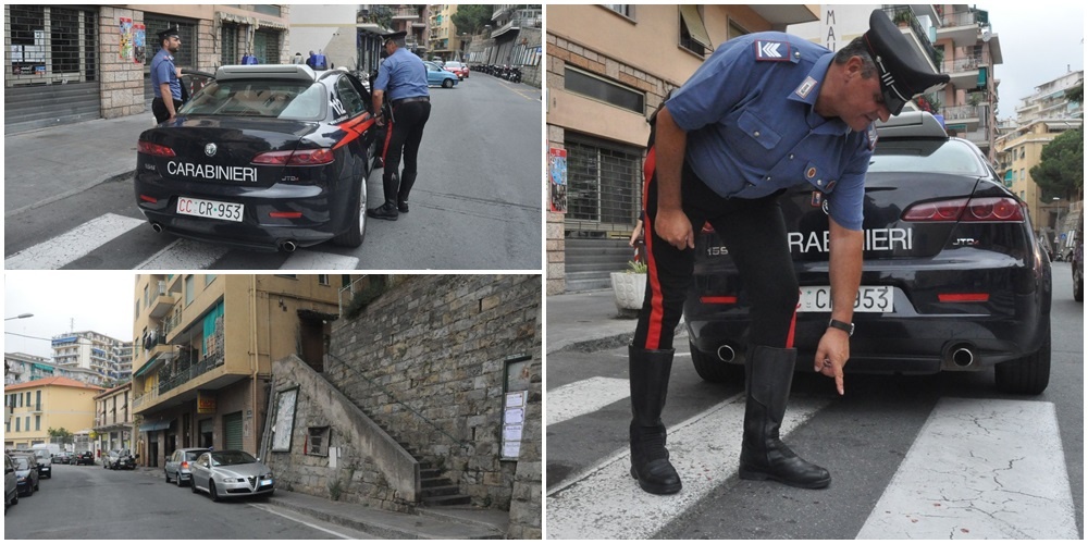 GUERRA TRA BANDE A SANREMO: ACCOLTELLATO  SULLA SCALINATA DI BORGO TINASSO, DAVANTI AGLI OCCHI DEI PASSANTI