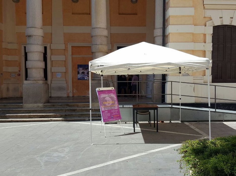Gazebo sostitutivo della Biblioteca in Piazza de Amicis – Capacci “Limiteremo il disagio con ogni risorsa”