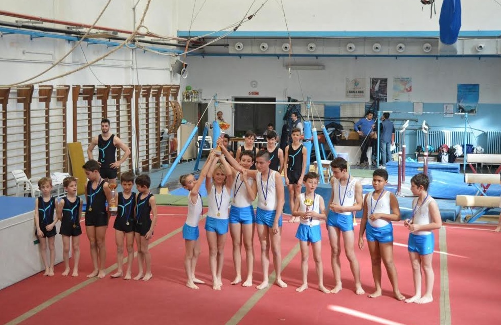 Ginnastica artistica Riviera dei Fiori protagonista a Genova per il campionato regionale serie D