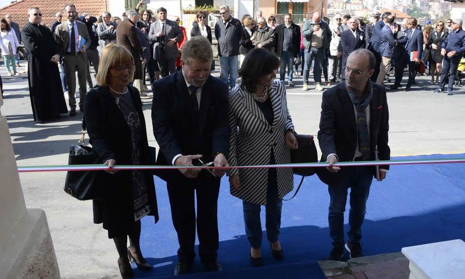Grande festa alla Isah di Imperia per il restauro del palazzo centenario