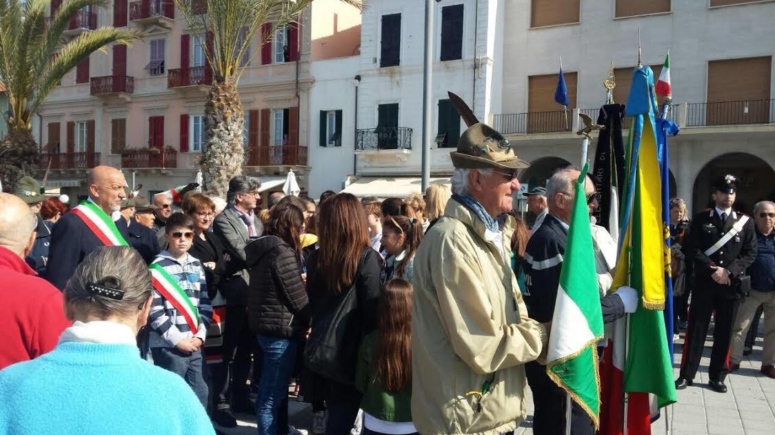 Grande partecipazione a Ospedaletti per l’anniversario della Liberazione