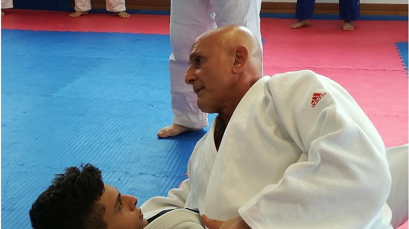 I JUDOKA LIGURI A LEZIONE DAL MAESTRO GILLES NAHON