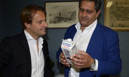 IL PRESIDENTE DELLA REGIONE TOTI, CON SCAJOLA E PIANA, IN VISITA ALLA STAMPERIA GRAFICHE AMADEO E ALLO STABILIMENTO LATTE ALBERTI