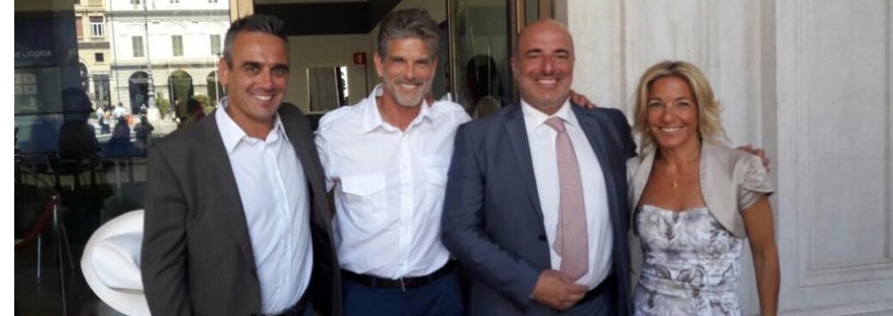 IL THORNE DI BEAUTIFUL CLAYTON NORCROSS PRONTO A GIRARE UN FILM IN LIGURIA: INCONTRO CON TOTI E L’ASSESSORE SANREMESE GIANNI BERRINO