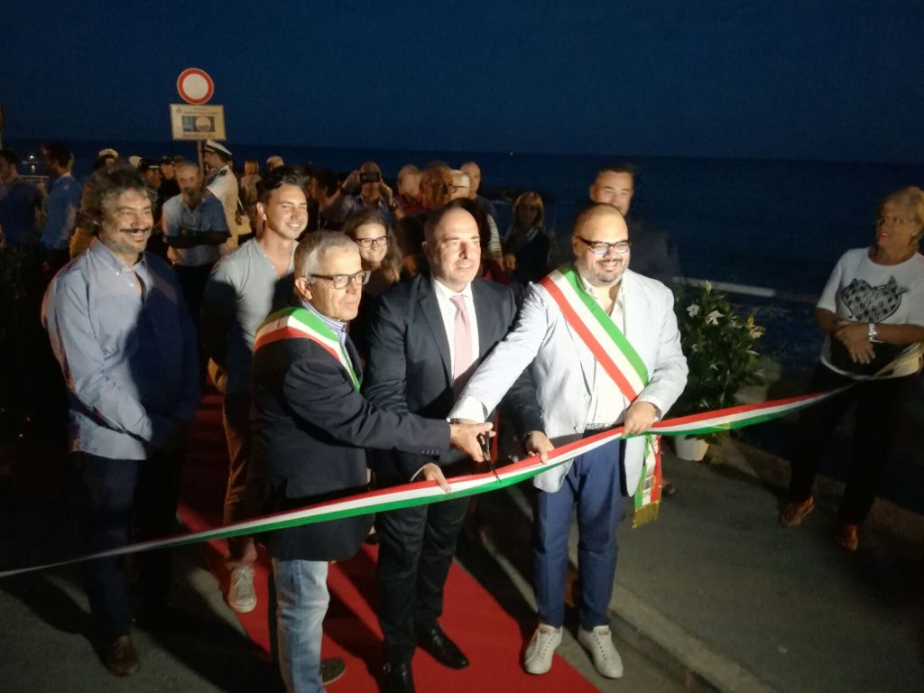 Red carpet a Riva Ligure e Santo Stefano al Mare, ieri sera l’inaugurazione