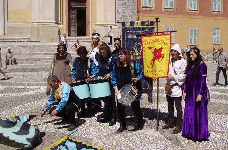 Il Sestiere Burgu alla festa degli 800 anni del ponte a Sospel
