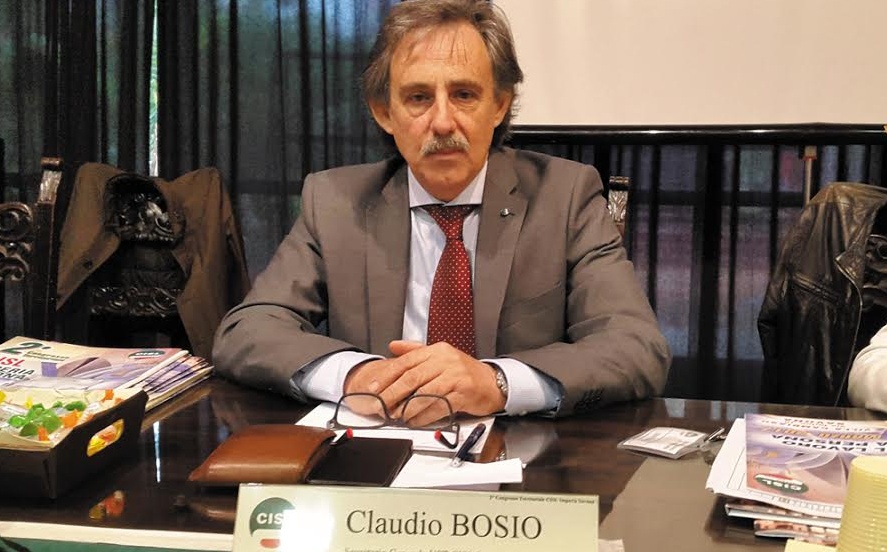 Il ventimigliese Bosio riconfermato alla guida della Cisl Imperia-Savona