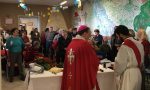 Il vescovo Suetta in visita al centro Il Gabbiano di Sanremo