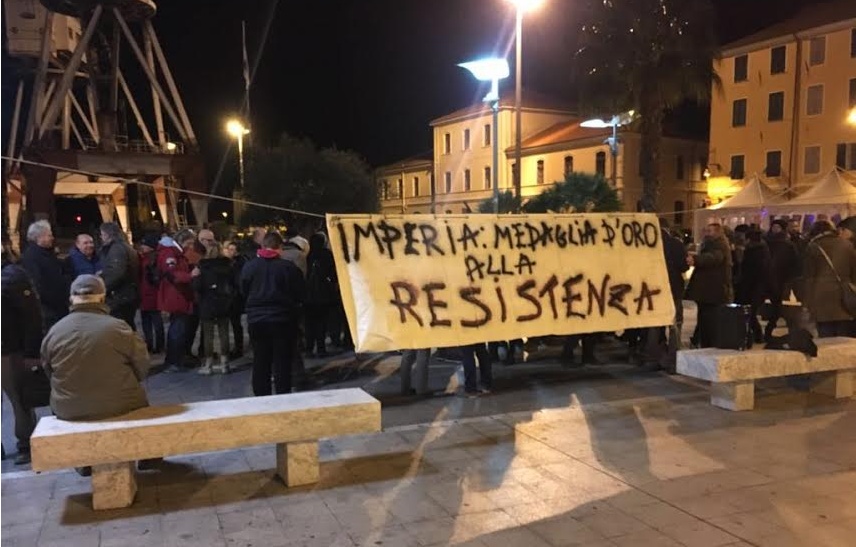 Imperia, città blindata dalle forze dell’ordine per il presidio antifascista