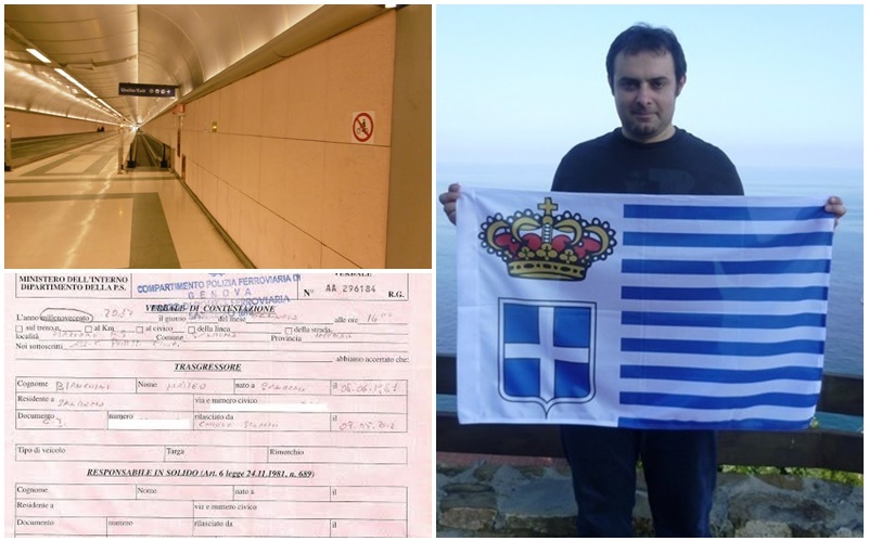 In bici in stazione a Sanremo, multato Bianchini, direttore Federazione Calcio Seborga