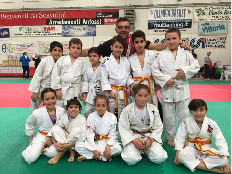 JUDO TORNEO PRIMAVERA DI TAGGIA – NOVE MEDAGLIE D’ORO PER I PICCOLI ATLETI DEL CIRCOLO SPORTIVO SANREMO