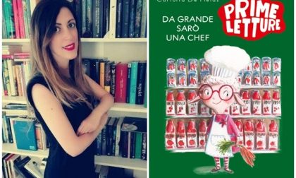 La 35enne sanremese Carlotta autrice di un libro per bambini con Einaudi