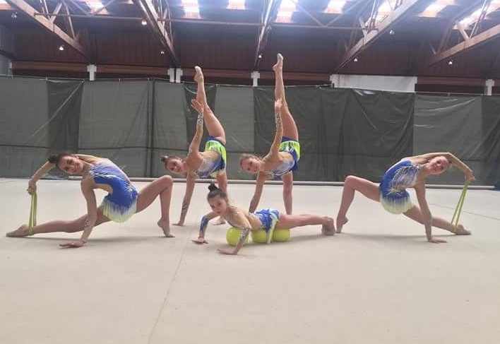 Le ginnaste della Viridis al Campionato Regionale di Insieme Gold