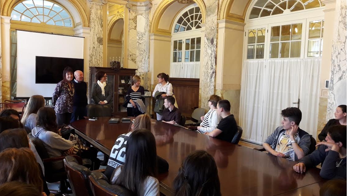 Liceali tedeschi in visita a Palazzo Bellevue