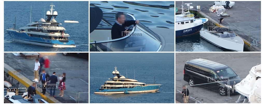 “MADAME GU” SUPERYACHT DA RECORD A BORDIGHERA/ FOTOSERVIZIO