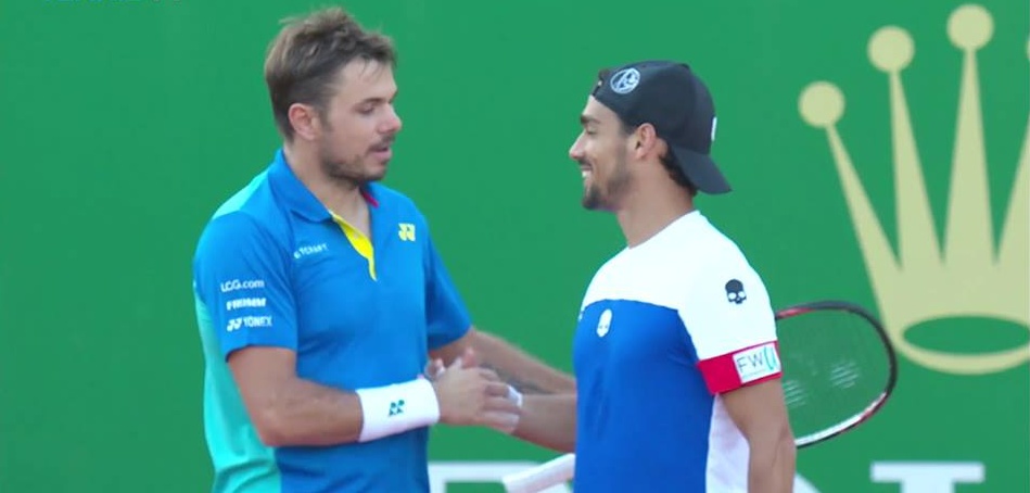 MASTERS DI MONTECARLO: FABIO FOGNINI E WAWRINKA VINCONO IN COPPIA CONTRO MYRNYI E NESTOR