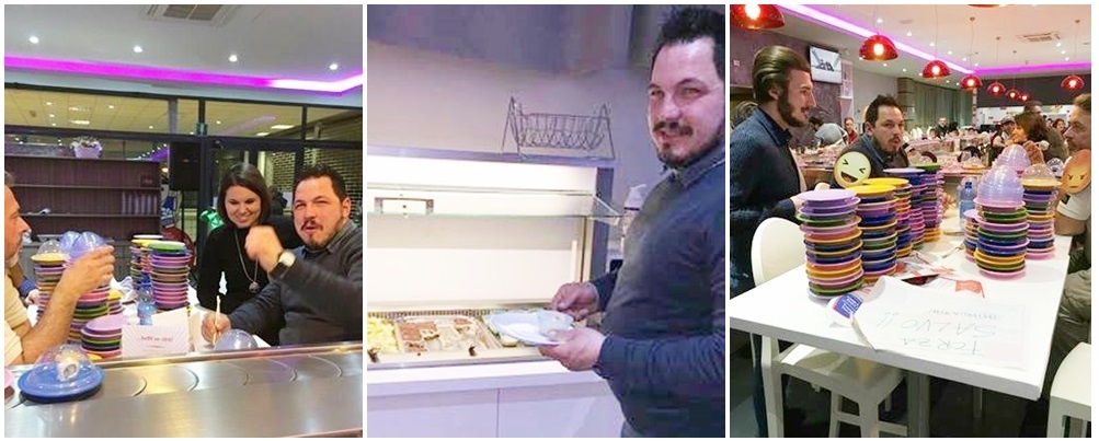 MURATORE IMPERIESE E’ RECORDMAN DEL SUSHI: 83 PIATTINI IN 45 MINUTI E VOLA IN FINALISIMA