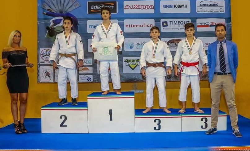 Mattia Lombardi conquista la medaglia di bronzo ai Campionati italiani cadetti di judo a Riccione