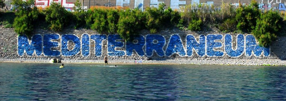 “Mediterraneum” un murales per salvare la spiaggia delle Calandre