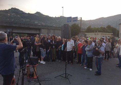 Migranti: a Ventimiglia la diretta televisiva su “Dalla vostra parte” di Rete 4