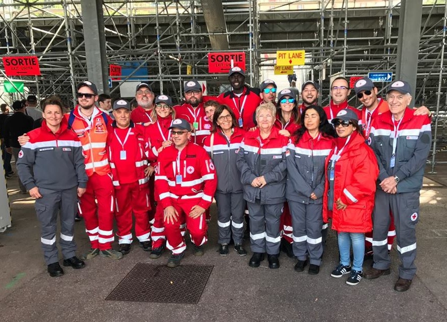 Montecarlo: Croix Rouge e Croce Rossa assieme per il Grand Prix di auto elettriche