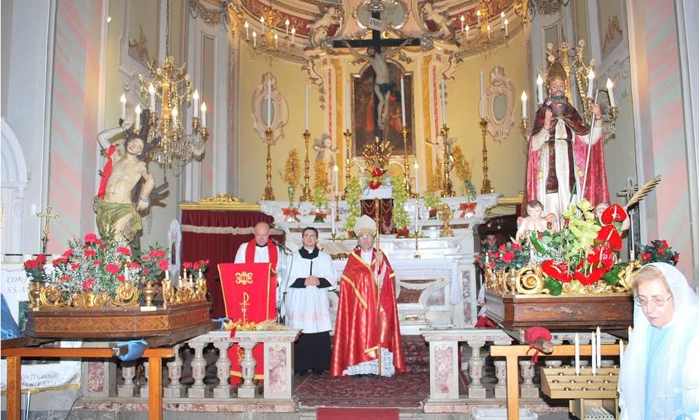 Montegrosso festeggia il patrono San Biagio. Le foto della cerimonia