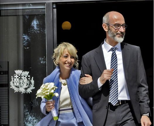 NOZZE IN  COMUNE PER IL CONSIGLIERE GIUSEPPE FOSSATI E LA FIGLIA DI VITTORIO ADOLFO
